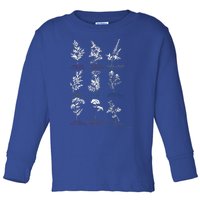 Mugwort Pennyroyal Black Cohosh Herbs Lovers Toddler Long Sleeve Shirt