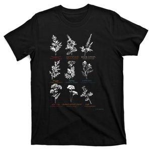 Mugwort Pennyroyal Black Cohosh Herbs Lovers T-Shirt