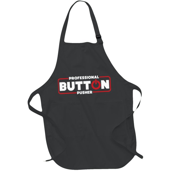 Machinist Professional Button Pusher Machinist Apron