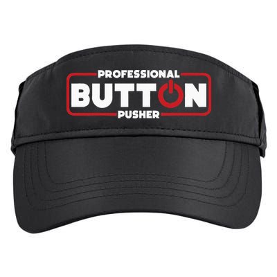 Machinist Professional Button Pusher Machinist Adult Drive Performance Visor
