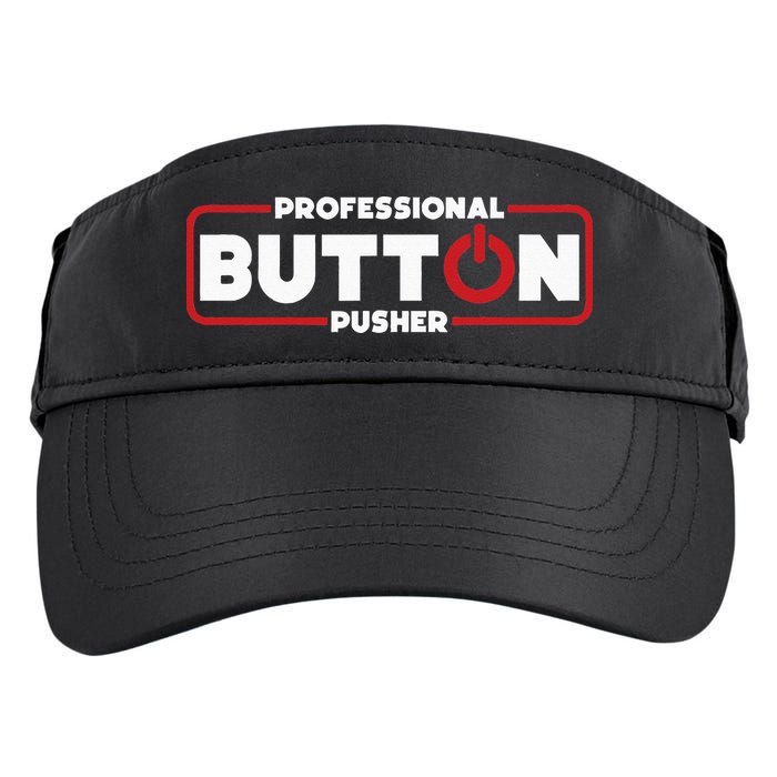 Machinist Professional Button Pusher Machinist Adult Drive Performance Visor
