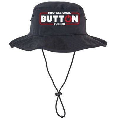 Machinist Professional Button Pusher Machinist Bucket Hat
