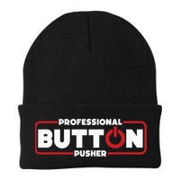 Machinist Professional Button Pusher Machinist Beanie
