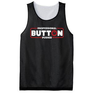 Machinist Professional Button Pusher Machinist Mesh Reversible Basketball Jersey Tank