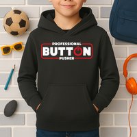 Machinist Professional Button Pusher Machinist Kids Hoodie