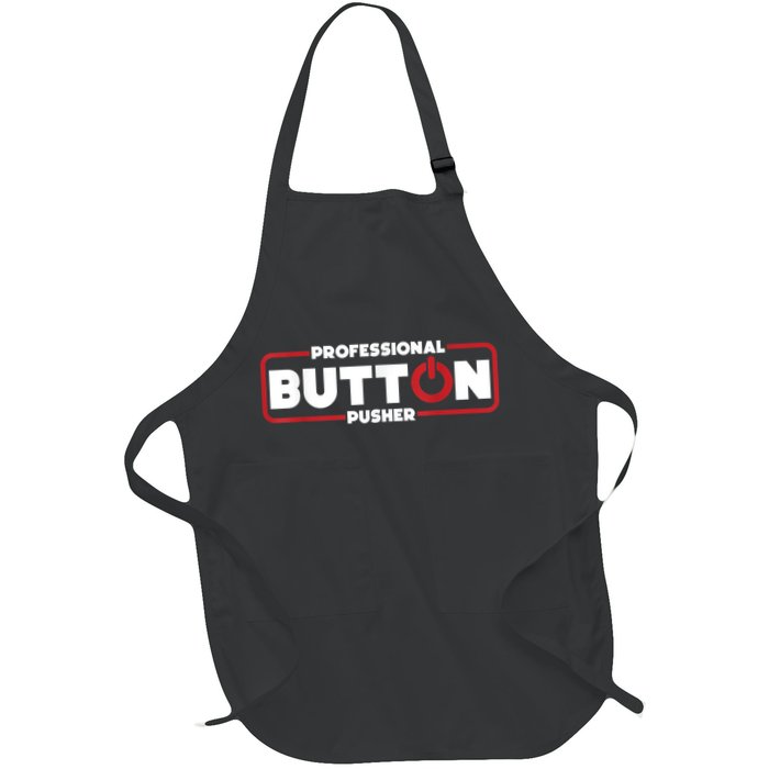 Machinist Professional Button Pusher, Machinist Apron