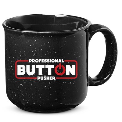 Machinist Professional Button Pusher, Machinist 15oz Campfire Ceramic Mug