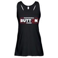Machinist Professional Button Pusher, Machinist Ladies Essential Flowy Tank