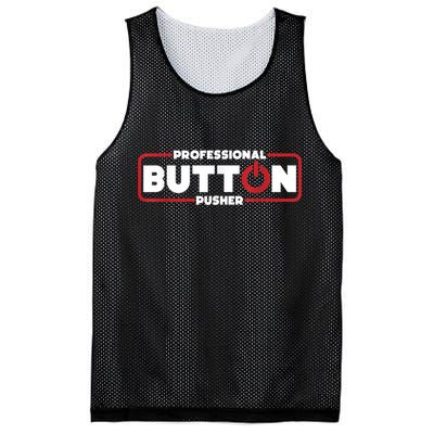 Machinist Professional Button Pusher, Machinist Mesh Reversible Basketball Jersey Tank