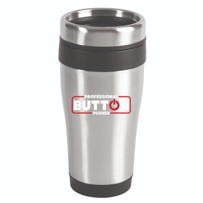 Machinist Professional Button Pusher, Machinist 16oz Travel Tumbler