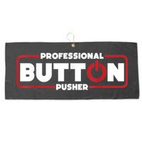Machinist Professional Button Pusher, Machinist Large Microfiber Waffle Golf Towel
