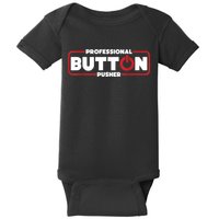 Machinist Professional Button Pusher, Machinist Baby Bodysuit