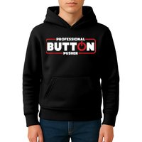 Machinist Professional Button Pusher, Machinist Kids Hoodie