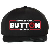 Machinist Professional Button Pusher, Machinist Wool Snapback Cap