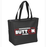 Machinist Professional Button Pusher, Machinist Zip Tote Bag