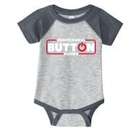 Machinist Professional Button Pusher, Machinist Infant Baby Jersey Bodysuit