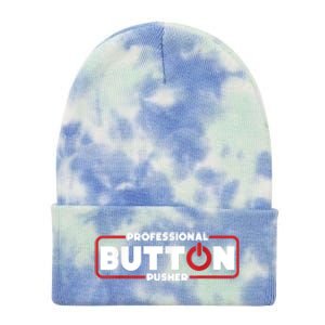 Machinist Professional Button Pusher, Machinist Tie Dye 12in Knit Beanie