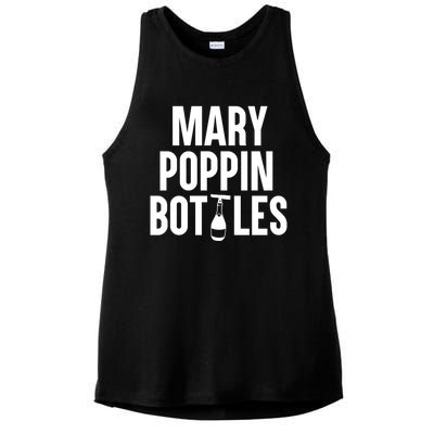 Mary Poppin Bottles Gift Ladies PosiCharge Tri-Blend Wicking Tank