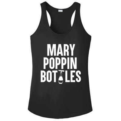 Mary Poppin Bottles Gift Ladies PosiCharge Competitor Racerback Tank