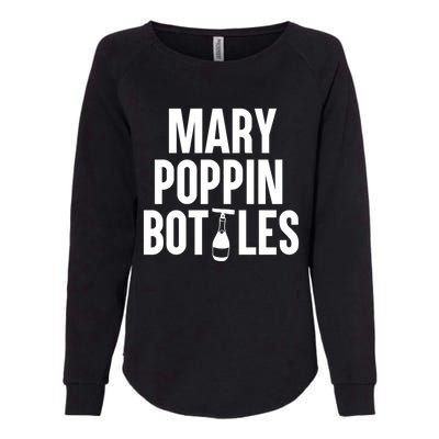 Mary Poppin Bottles Gift Womens California Wash Sweatshirt