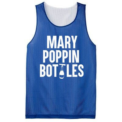 Mary Poppin Bottles Gift Mesh Reversible Basketball Jersey Tank