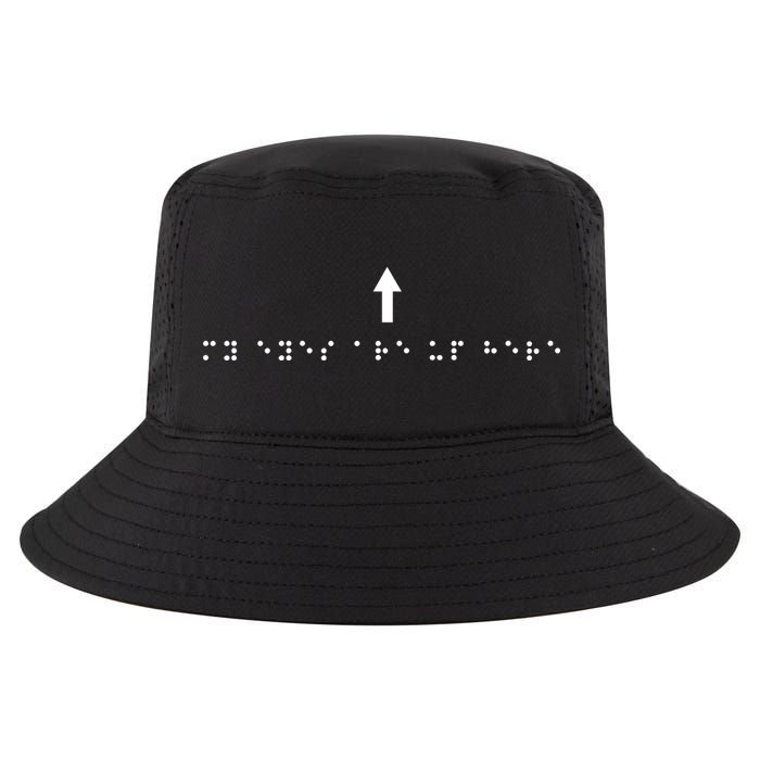 Marcus Pork Braille M.Y E.Y.E.S Are Up Here Cool Comfort Performance Bucket Hat