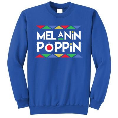 Melanin Poppin! Black Beauty African Pride Gift Sweatshirt