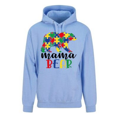 Mama Papa Bear Unisex Surf Hoodie