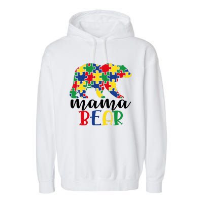 Mama Papa Bear Garment-Dyed Fleece Hoodie