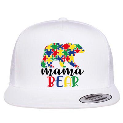 Mama Papa Bear Flat Bill Trucker Hat