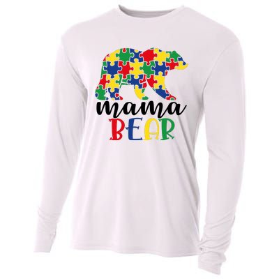 Mama Papa Bear Cooling Performance Long Sleeve Crew