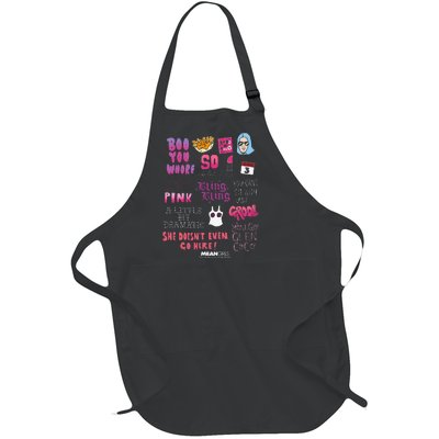 Mean Pin.K Boo You Fetch Full-Length Apron With Pockets