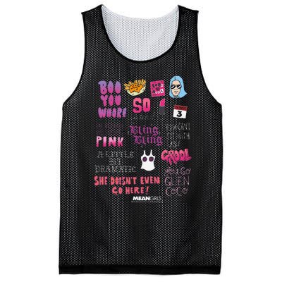 Mean Pin.K Boo You Fetch Mesh Reversible Basketball Jersey Tank