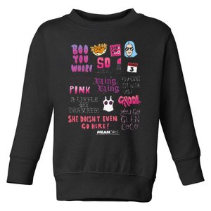 Mean Pin.K Boo You Fetch Toddler Sweatshirt