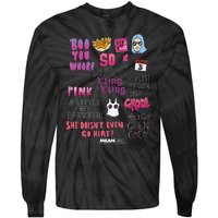 Mean Pin.K Boo You Fetch Tie-Dye Long Sleeve Shirt