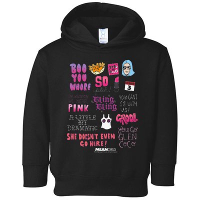 Mean Pin.K Boo You Fetch Toddler Hoodie