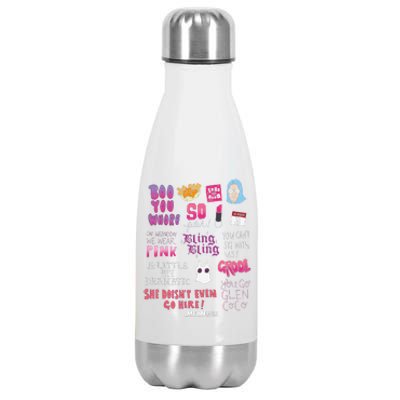 Mean Pin.K Boo You Fetch Stainless Steel Insulated Water Bottle