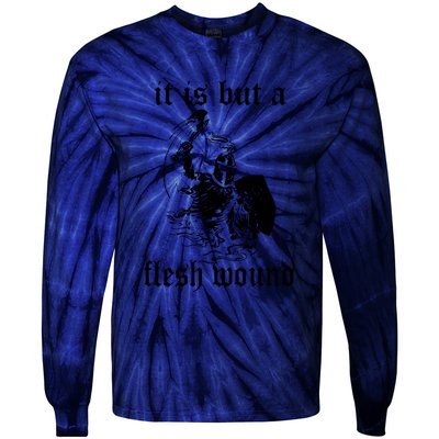 MONTY PYTHON BLACK KNIGHT Tie-Dye Long Sleeve Shirt