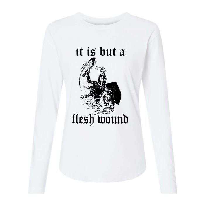 MONTY PYTHON BLACK KNIGHT Womens Cotton Relaxed Long Sleeve T-Shirt