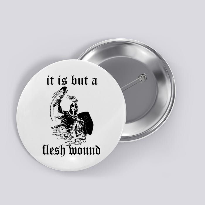 MONTY PYTHON BLACK KNIGHT Button