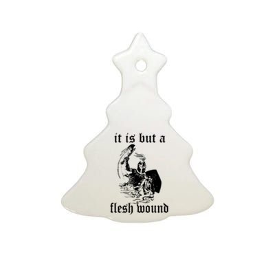 MONTY PYTHON BLACK KNIGHT Ceramic Tree Ornament