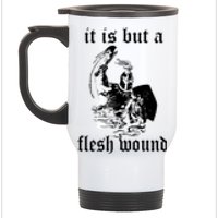 MONTY PYTHON BLACK KNIGHT Stainless Steel Travel Mug