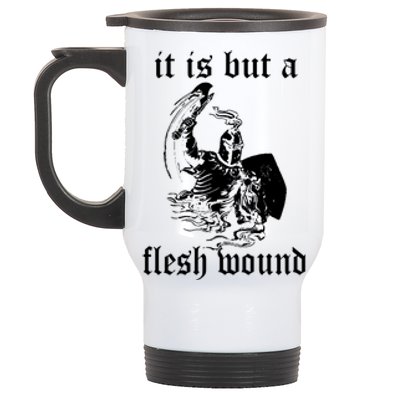 MONTY PYTHON BLACK KNIGHT Stainless Steel Travel Mug