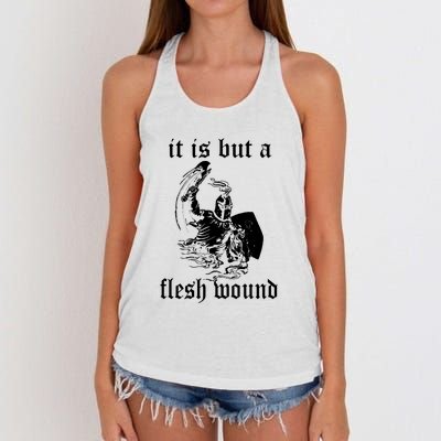 MONTY PYTHON BLACK KNIGHT Women's Knotted Racerback Tank