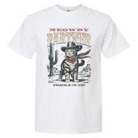 Meowdy Partner Cowboy Cat Vintage Garment-Dyed Heavyweight T-Shirt