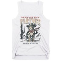 Meowdy Partner Cowboy Cat Vintage Tank Top