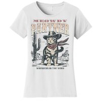 Meowdy Partner Cowboy Cat Vintage Women's T-Shirt