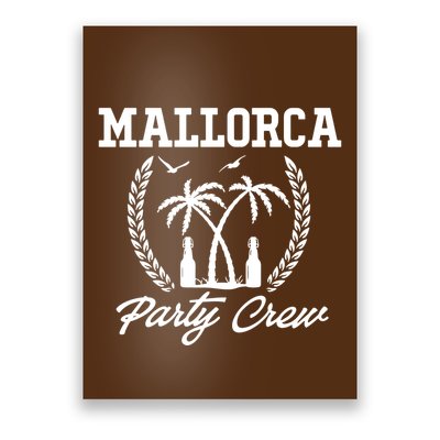 Mallorca Party Crew Poster