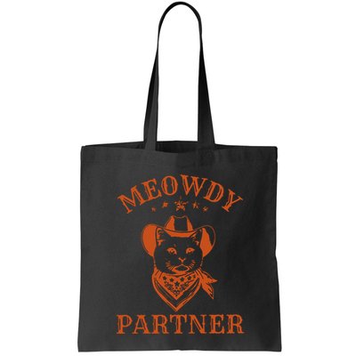 Meowdy Partner Cowboy Cat Vintage Cowboy Bag