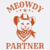 Meowdy Partner Cowboy Cat Vintage Cowboy Tall T-Shirt